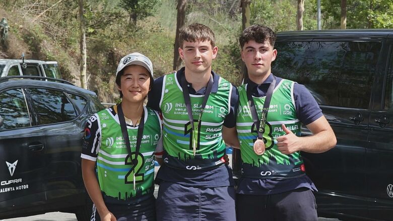 世界選手権で銀メダル獲得