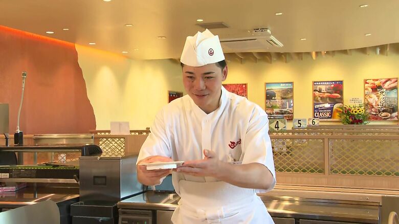 回転ずし好きの清宮幸太郎選手