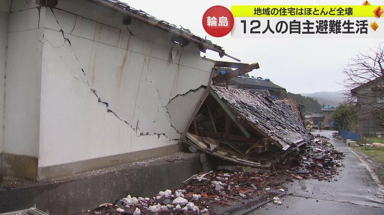 大きな被害を受けた輪島市門前町にある谷内和田地区