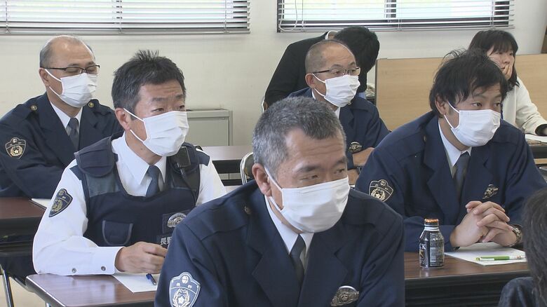 警察官に向けて講演（塩尻警察署　5月31日）