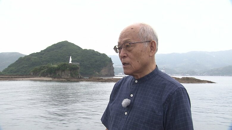 地元の信者・木場田友次さん