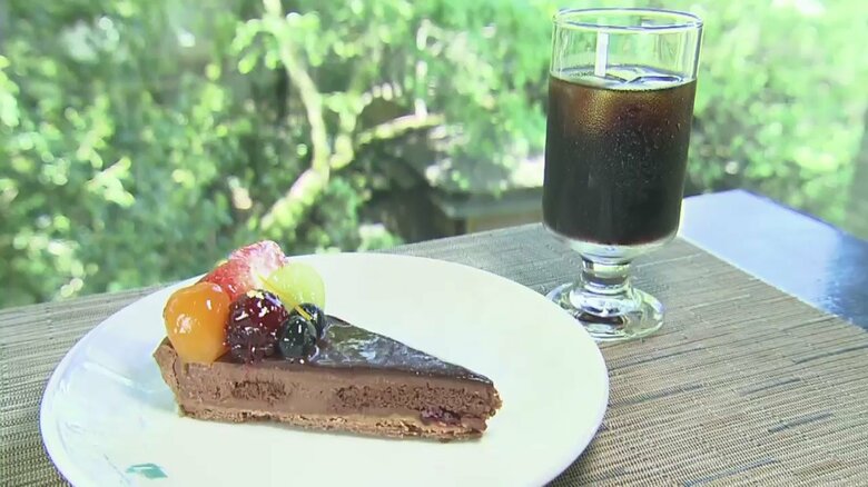 渡辺名人が頼んだ「漆黒の甲冑と徳川四天王のタルト」