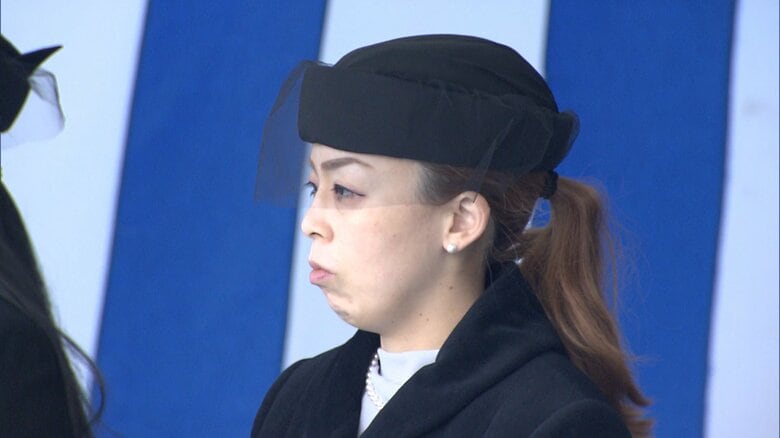 参列された瑶子さま