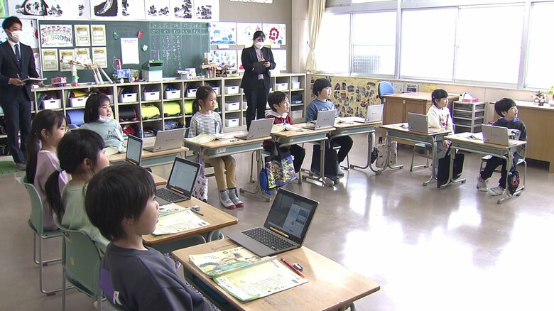 1年生の授業の様子