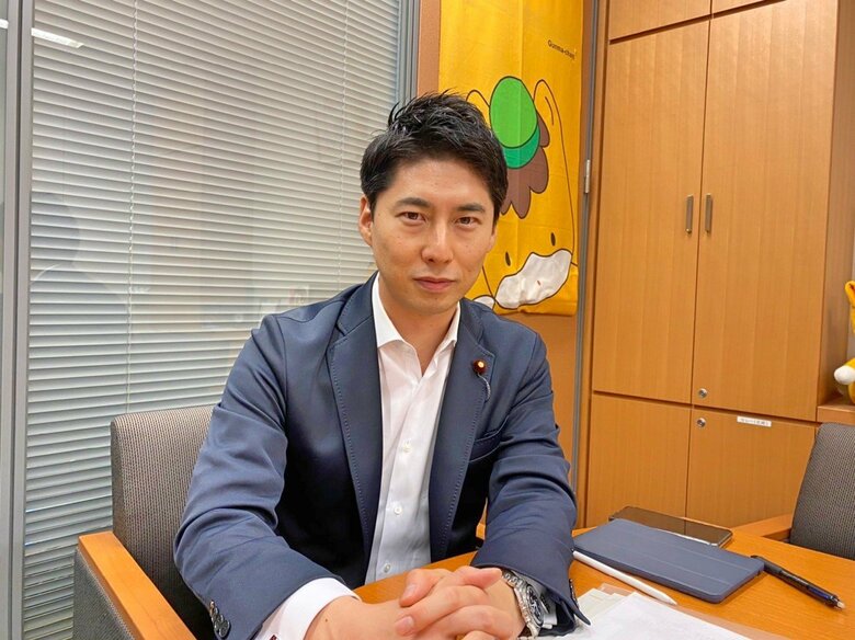 「被害者をスピード感もって救済していくのが重要」と語る中曽根康隆議員