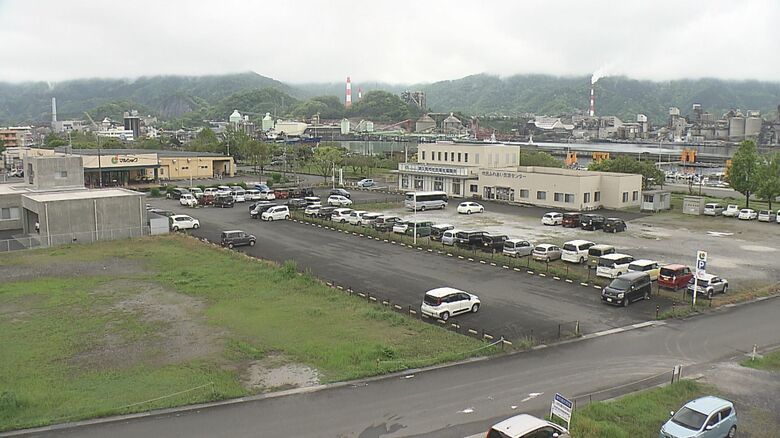 新庁舎建設予定の埋め立て地