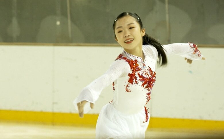 全日本ジュニアで表彰台を目指す中井亜美