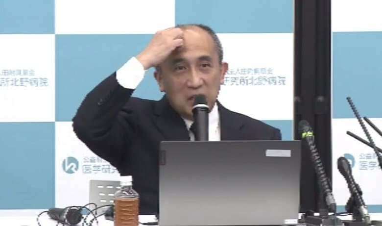 「頭に歯は生えないので心配ない」と語る高橋克主任部長