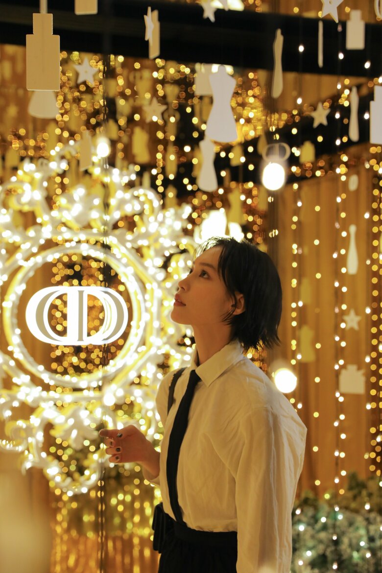 南沙良さん『パルファン・クリスチャン・ディオール』