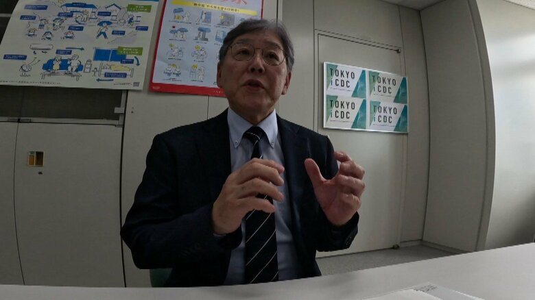 東京iCDC(＝東京感染症対策センター)　賀来満夫所長