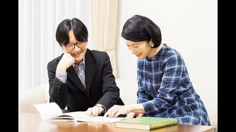 8月18日撮影（宮内庁提供）