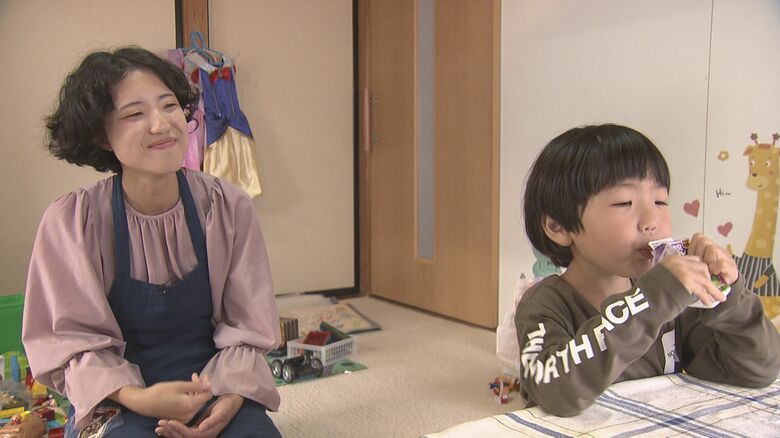 小湊瑞希さんと長男・はるとちゃん5歳