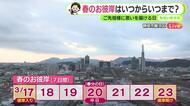暑さ寒さも彼岸まで！19日は雨のち20℃超え【静岡・ただいま天気　3/17】