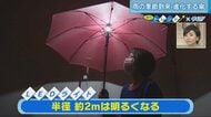 傘の進化が止まらない…伸びてカバンを守り、光って事故防止！ 最新機能で雨の日も安心快適【広島発】