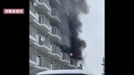新潟市中央区で“マンション火災” 80代女性やけどを負うなどして救急搬送
