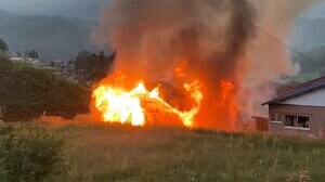 住宅火災で2人死亡 高齢夫婦か 長野・野沢温泉村