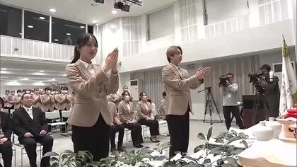 髪の毛に感謝を　美容師など目指す学生が「毛髪供養祭」2月上旬に国家試験に臨む　大分