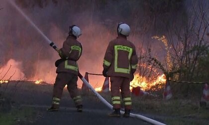 【速報】「あっちにもこっちにも火が！」住宅地に向けて迫る“飛び火”…専門家「500m飛んで被害拡大も」愛媛・今治市の山火事　