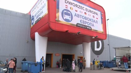 欧州最大のウクライナ避難民施設 収容限界へ