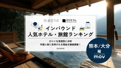 【独自調査】2025年最新：外国人に人気のホテル・旅館ランキング［熊本/大分 編］1位は「KOKO HOTEL Premier 熊本」！| インバウンド人気ホテル・旅館ランキング #インバウンド