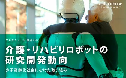 介護・リハビリロボットの研究開発動向:少子高齢化社会にむけた取り組み