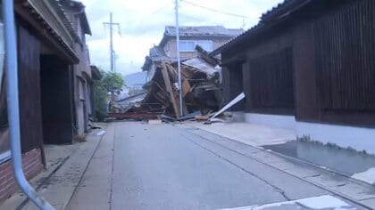 【速報】佐渡島で津波観測中　輪島で1.2メートル、富山で80センチ