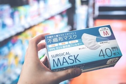 マスクの売上再び急伸 ドラッグストアで前年の約7倍に