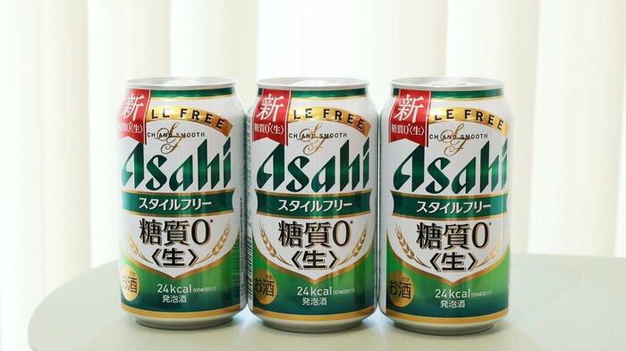 2007年の発売以来の人気商品となっている「アサヒスタイルフリー<生>」