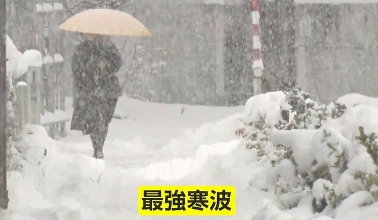 「最強寒波」が襲来…落雪に“巻き込まれ”死亡事故や相次ぐスリップ事故　10日にかけ日本海側中心に大雪・吹雪続く見通し｜FNNプライムオンライン