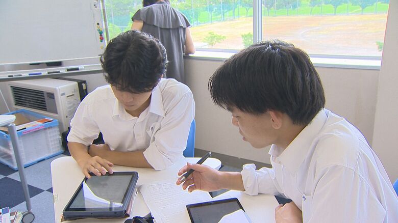 高校の授業で“チャットGPT”活用「自分たちにはないような意見出してくれる」AIで主体的な学び実現へ！新潟｜FNNプライムオンライン