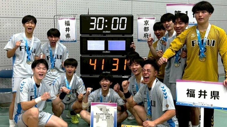 国スポ　ハンドボール少年男子・北陸が優勝し“高校2冠”を達成　ボートも福井勢が快進撃｜FNNプライムオンライン