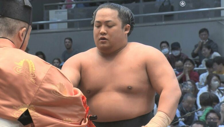 幕内最軽量の翠富士