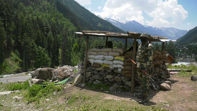 中印衝突が起きたヒマラヤ西部のインド側監視所（2020年）