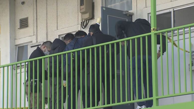 潜伏していた仙台市内のアパート