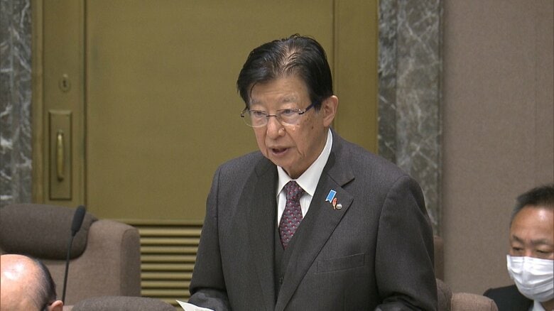 川勝知事は県議会・本会議で”部分開業”を主張（2023年12月）