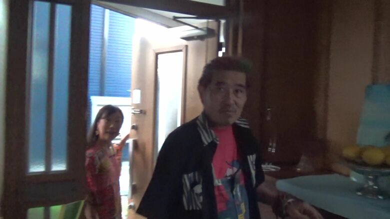 個性的な二人が来客