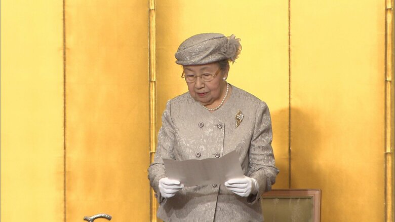 総裁として母子愛育会でおことばを述べられた　2010年