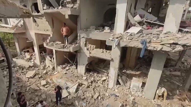 5月10日に始まった攻撃の応酬では、ガザ地区で243人、イスラエル側で12人が死亡した