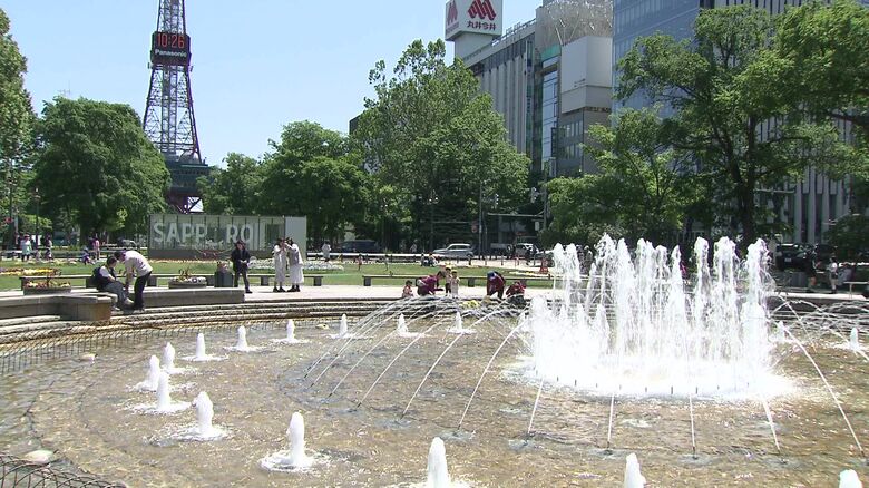 北海道の40地点で2025年で一番の暑さに