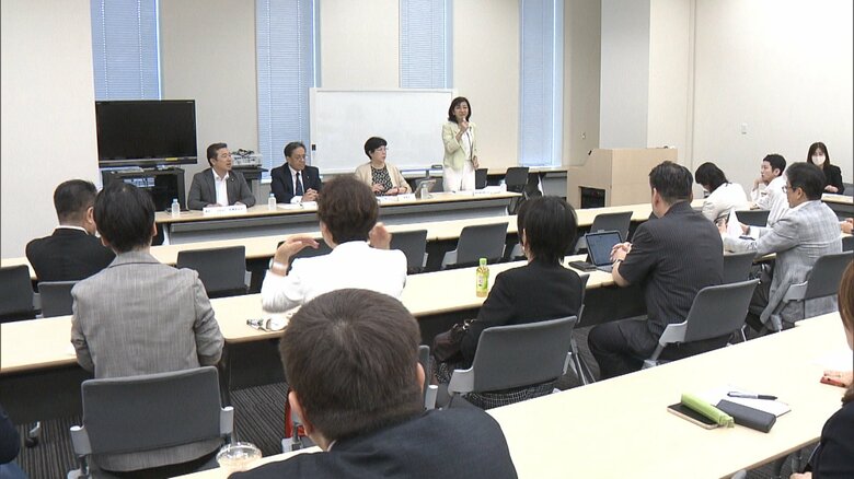立憲・全議員懇談会　6月25日