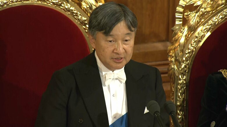 6月26日、ロンドンの金融街シティー主催の晩さん会で英語でスピーチされた陛下