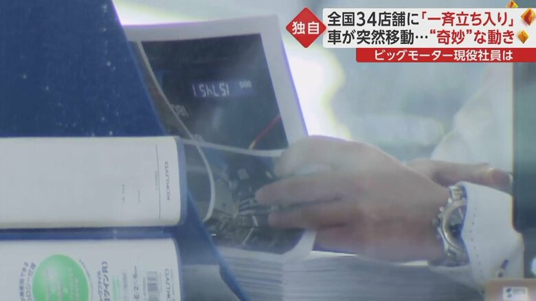 分厚い書類の束には...