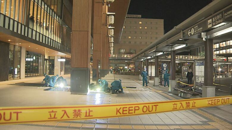 男女3人死傷事件（JR長野駅前　2025年1月