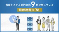 【情報システム部門の本音調査】約9割が経理との連携に壁。 要因1位は