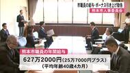 熊本市職員の給与とボーナス引き上げ勧告【熊本】