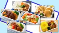空の味「機内食」地上で堪能 1000セットあっという間に完売
