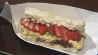 まるでフルーツサンド…老舗専門店の「スイーツいなり寿司」　油揚げにカスタードやイチゴ【愛知発】