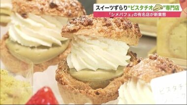 魅惑の「ピスタチオ・スイーツ」登場