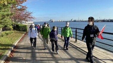 売り上げ激減からのアイデア勝負…「1万歩を歩く健康旅」旅行会社の企画がヒット 停泊船とコラボも【新潟発】