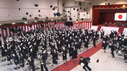 卒業生へ…岸防衛相が伝えたかった「安全保障の現実」